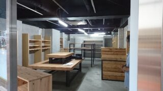 原宿 アパレル 内装工事